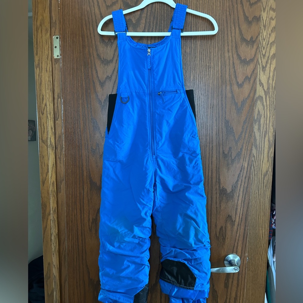 Blue Kid Snow Bib Overalls